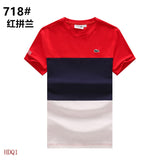 Full styled look of Lacoste luxury clothing with tailored silhouette