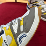 Gucci fresh white-and-black luxury sneakers view 5 sleek tonal finish