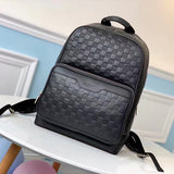 Front view of statement polished women's handbag – women's designer-style accessory