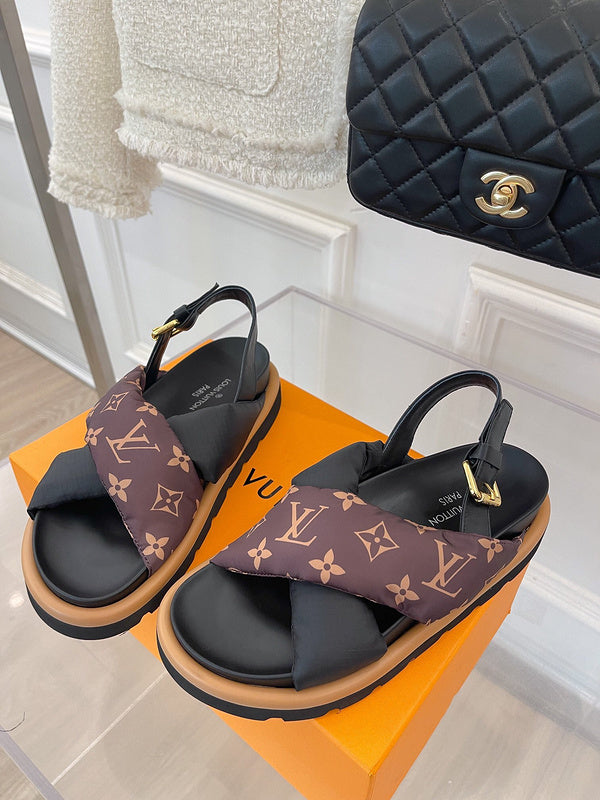 Louis Vuitton shoes Style 406 - front view, premium designer craftsmanship