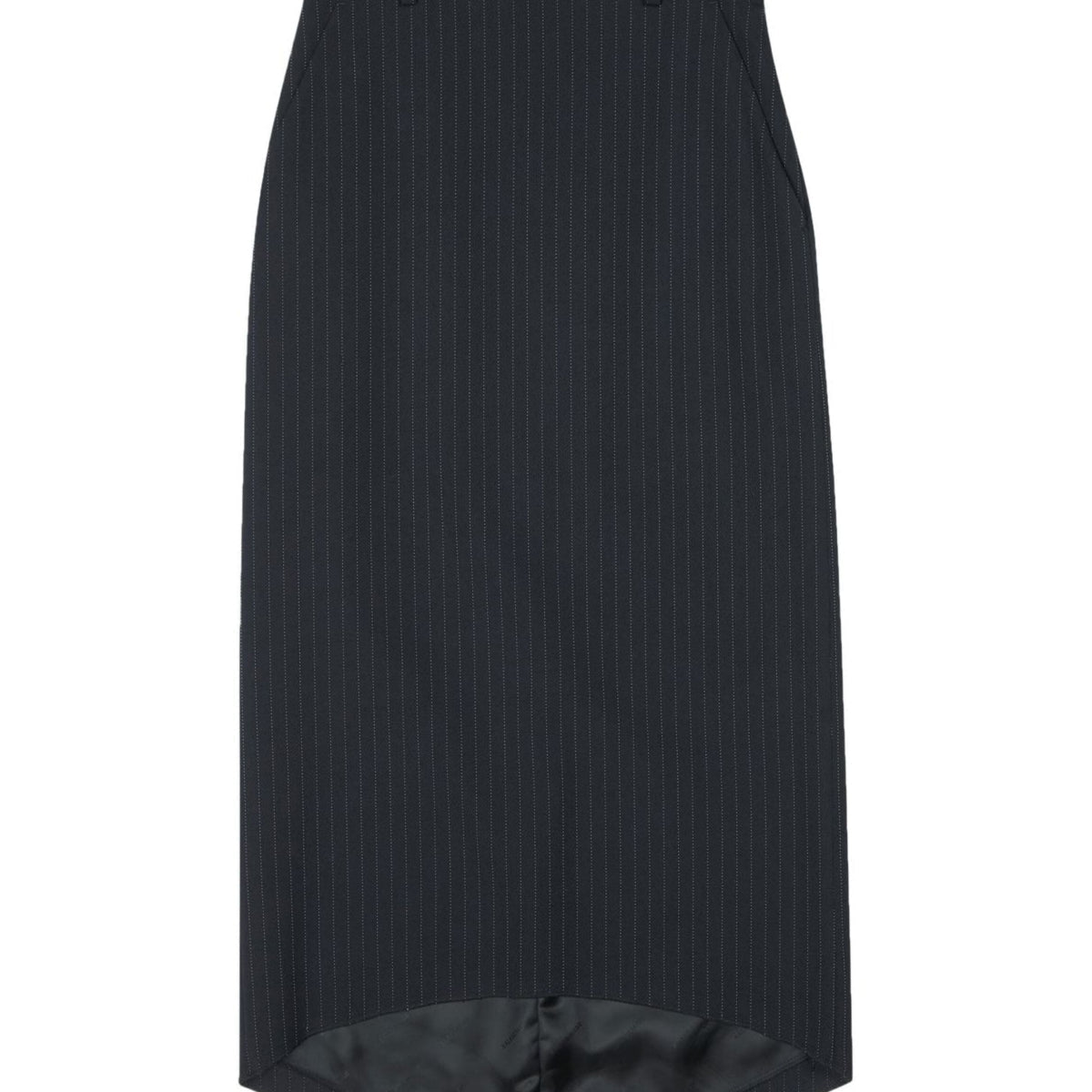 Balenciaga Skirts? BALENCIAGA Hourglass Pinstripe Pencil Skirt Elegant Designer Casual Skirt