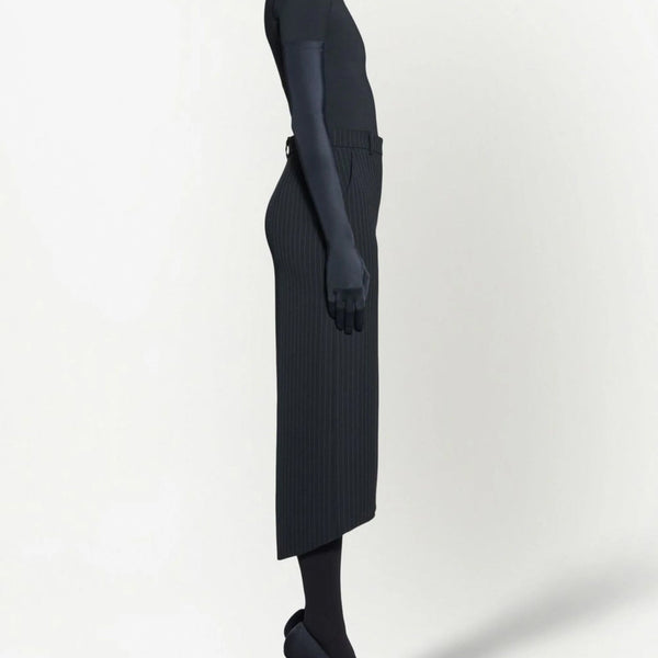 Balenciaga Skirts- BALENCIAGA Hourglass Pinstripe Pencil Skirt Chic Everyday Designer Skirt