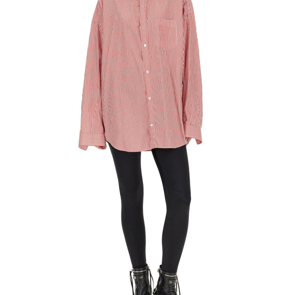 Balenciaga Tops? BALENCIAGA Oversized Logo Shirt for Women Elegant Everyday Designer Top