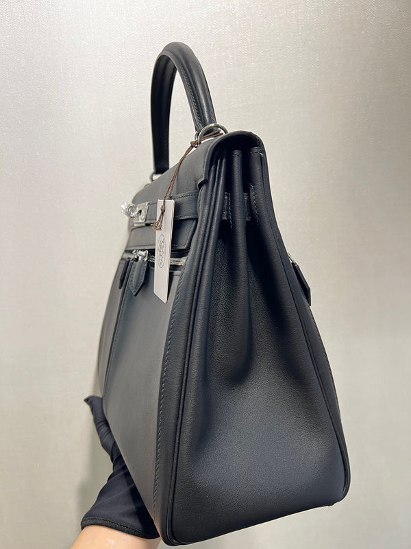 Close-up detail of minimalist bag design