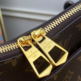 Top view of chic elevated women's handbag – women's designer-style accessory