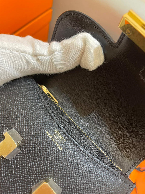Close-up detail of structured bag design