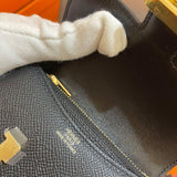 Close-up detail of structured bag design