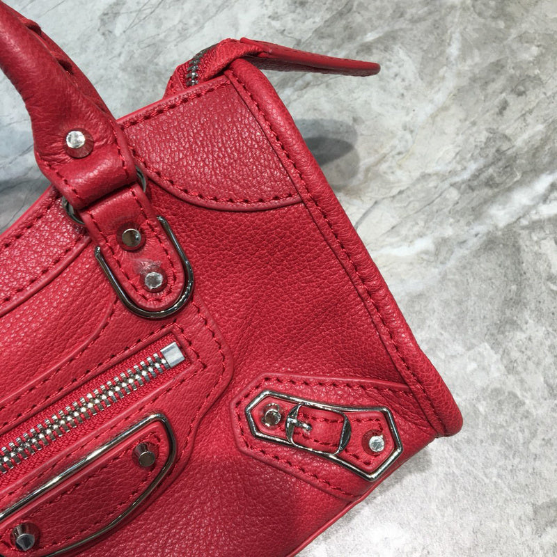 Sleek Faux Leather Handbag - Understated Luxury Look | Women's Statement Accessory #692 - styled full view (image 7) of designer-inspired handbag