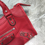Sleek Faux Leather Handbag - Understated Luxury Look | Women's Statement Accessory #692 - styled full view (image 7) of designer-inspired handbag