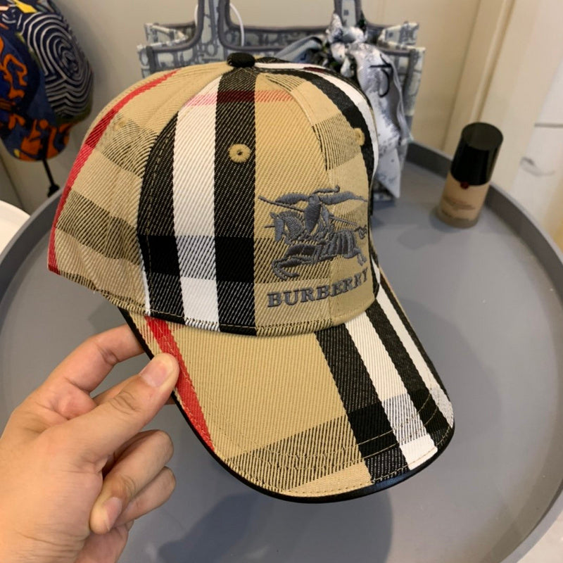 Full view of Burberry unisex cap