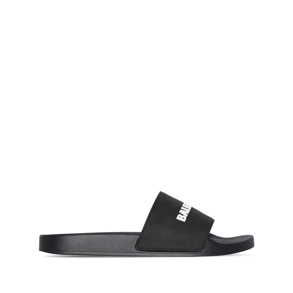 Balenciaga Shoes Balenciaga Black Flip-Flops & Slides Men Luxury Lifestyle Designer Footwear