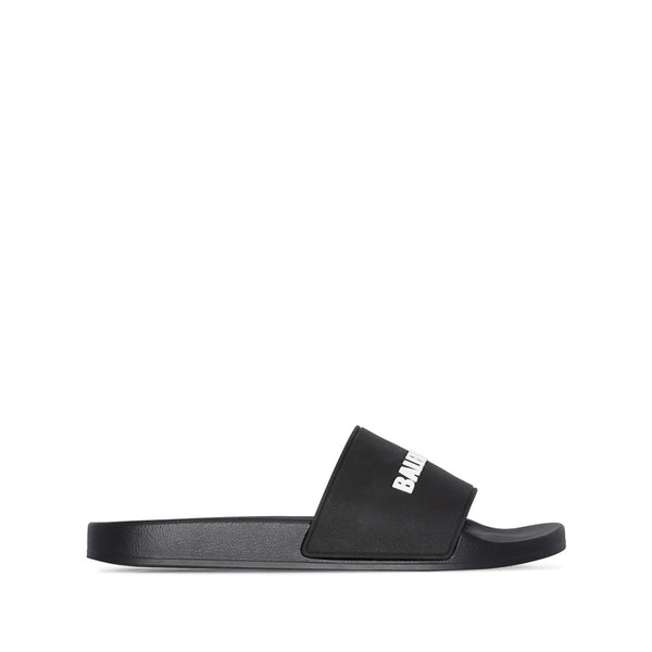Balenciaga Shoes Balenciaga Black Flip-Flops & Slides Men Luxury Lifestyle Designer Footwear