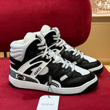 Gucci Streetwear sneakers in two-tone streetwear statement look front view