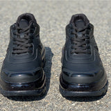 Contemporary Vegan Leather Shoes - Smooth Faux-Leather Finish | Women's Luxury Shoes #99 - alternate angle view (image 8) of designer-inspired shoes