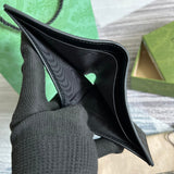Side view of classic structured handbag