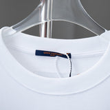 Side profile of Louis Vuitton cotton t-shirt with relaxed-fit cut