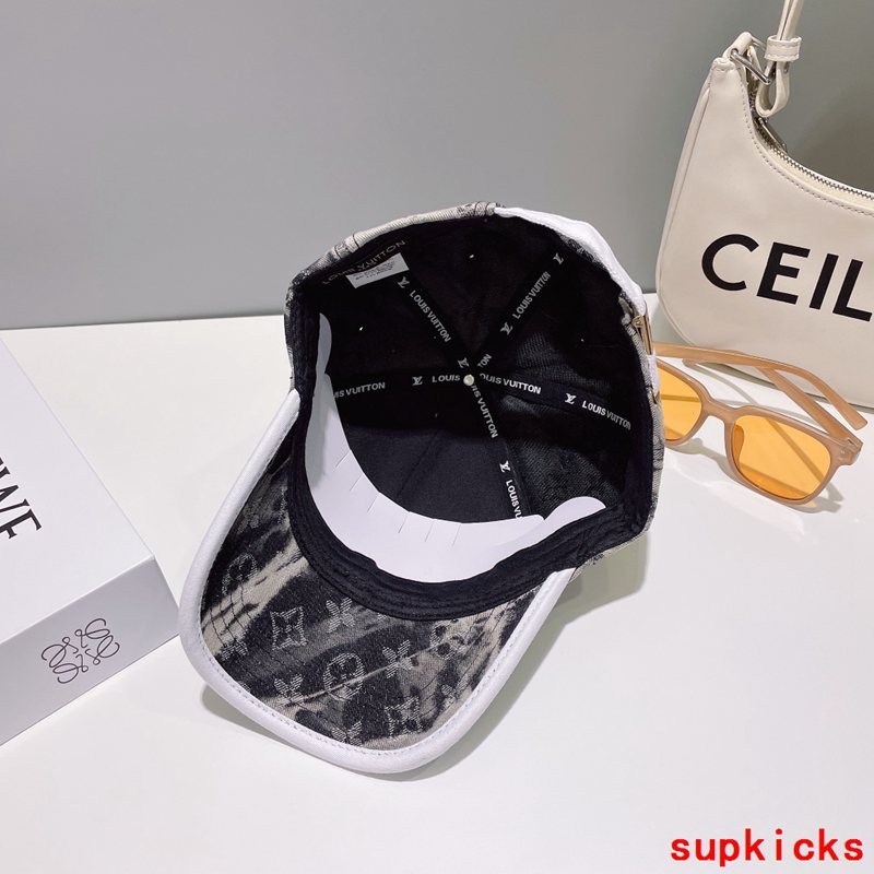 Side view of Louis Vuitton unisex cap