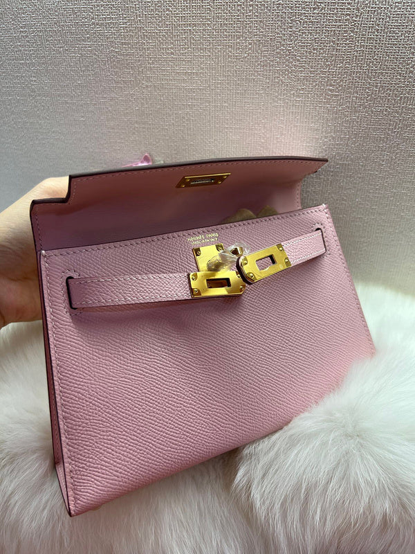 Elegant bag shown from front angle