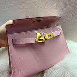 Elegant bag shown from front angle