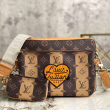 Side profile of refined chic women's handbag – women's everyday handbag