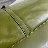 Close-up detail of everyday-luxe modern women's handbag – women's luxury accessory