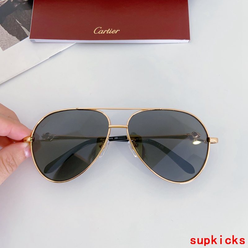 Lifestyle view of Cartier unisex sunglasses