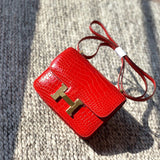 Side view of versatile structured handbag