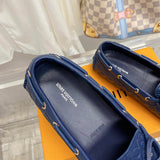 Louis Vuitton White Low-Top Sneakers - Detail Shot of Craftsmanship