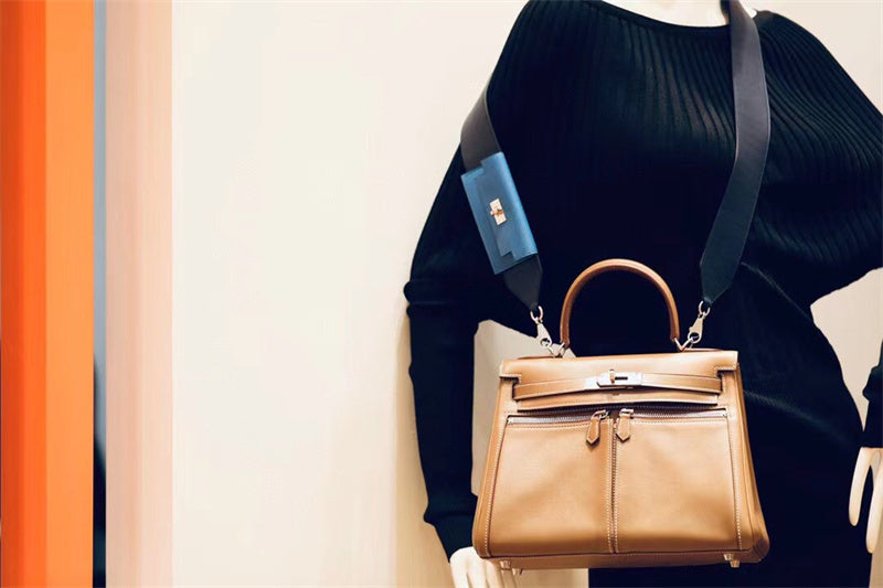  Elegant handbag front view 7