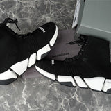 Balenciaga Grey Classic Ballet Flats - Detail Shot of Craftsmanship