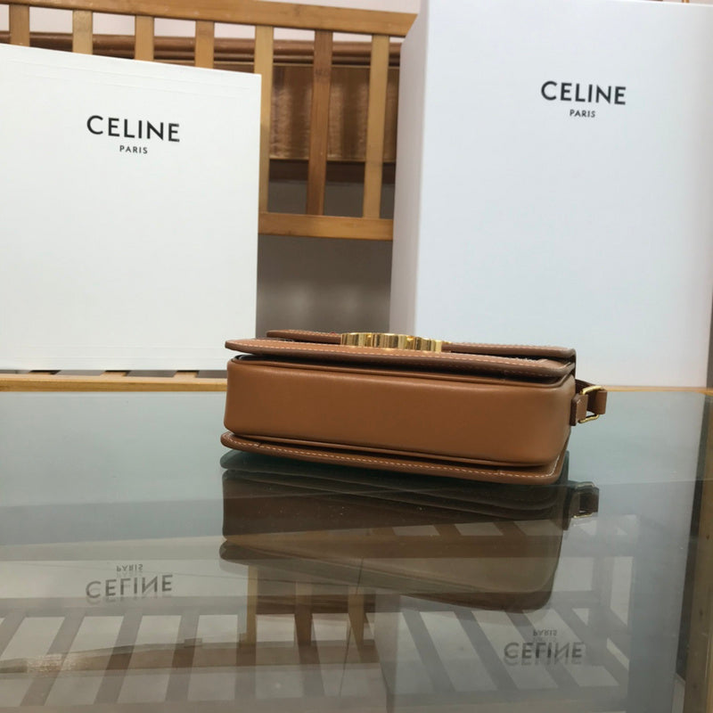 Back view of classic structured women's handbag – women's designer-style accessory
