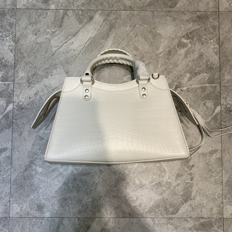 Effortless Vegan Leather Handbag - Statement Silhouette | Women's Fashion Handbag #684 - interior view (image 6) of designer-inspired handbag