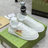 Gucci bold contrast luxury sneakers view 10 signature lace-up style