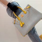 Close-up detail of smart bag design