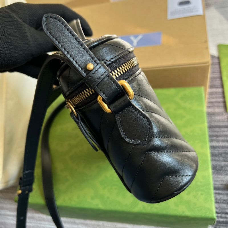 Top view of classic elevated women's handbag – women's luxury handbag