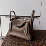  top-handle bag close-up of hardware and finish 17