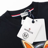 Flat lay presentation of Moncler luxury clothing with everyday silhouette