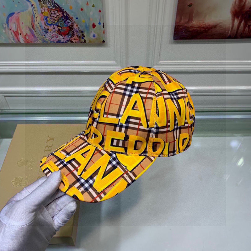 Full view of Burberry unisex cap