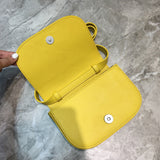 Statement Vegan Leather Handbag - Sleek Minimalist Lines | Women's Luxury Handbag #813 - interior view (image 6) of designer-inspired handbag