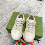 Gucci fresh white-and-black luxury sneakers view 9 streetwear statement look