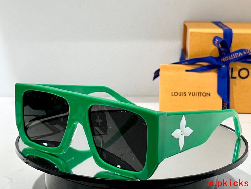 Front view of Louis Vuitton unisex sunglasses