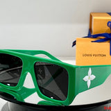 Front view of Louis Vuitton unisex sunglasses