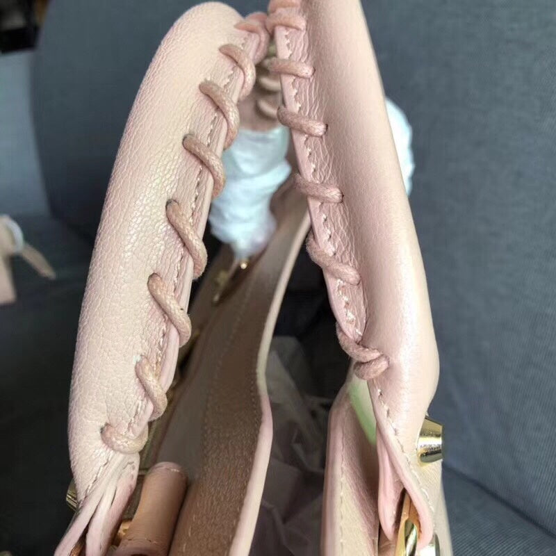 Timeless Vegan Leather Handbag - Refined Silhouette | Women's Luxury Handbag #970 - hardware and detail close-up (image 5) of designer-inspired handbag