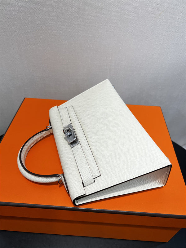  structured handbag styled with outfit