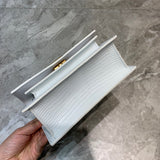 Sophisticated Faux Leather Handbag - Premium Craftsmanship Detailing | Women's Fashion Handbag #844 - hardware and detail close-up (image 5) of designer-inspired handbag