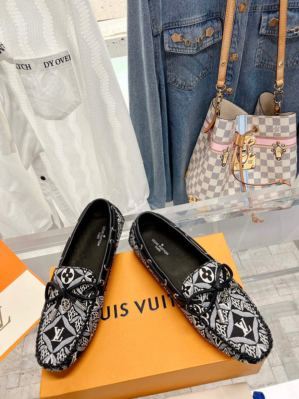 Louis Vuitton shoes Style 320 - editorial style shot