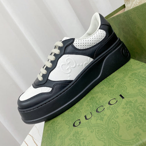 Gucci two-tone luxury sneakers view 11 sleek tonal finish