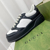 Gucci two-tone luxury sneakers view 11 sleek tonal finish