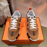 Hermes shoes Style 342 - logo and branding close-up