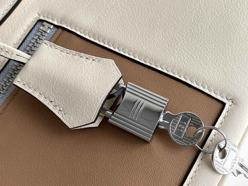 Close-up detail of timeless bag design